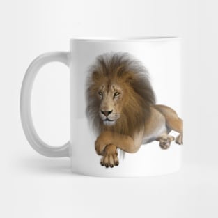 Big wild African Lion Mug